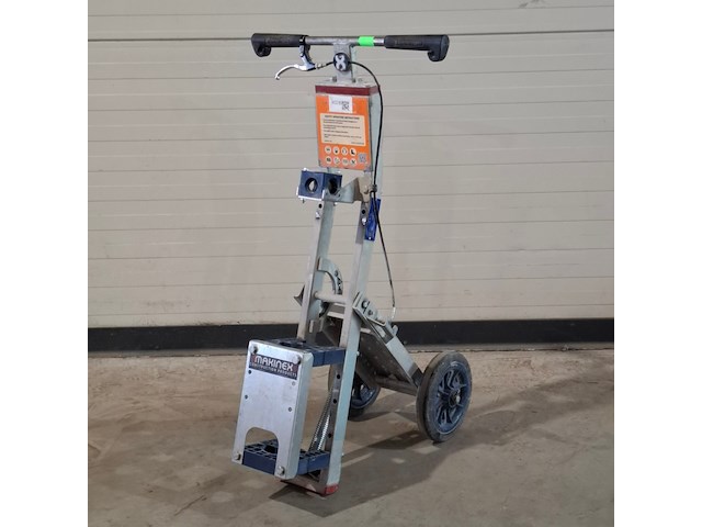 Trolley voor breekhamer 18kg makinex, easy hammer trolley, bouwjaar 2020 - afbeelding 1 van  6