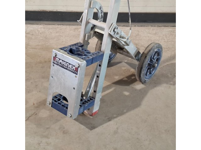 Trolley voor breekhamer 18kg makinex, easy hammer trolley, bouwjaar 2020 - afbeelding 3 van  6