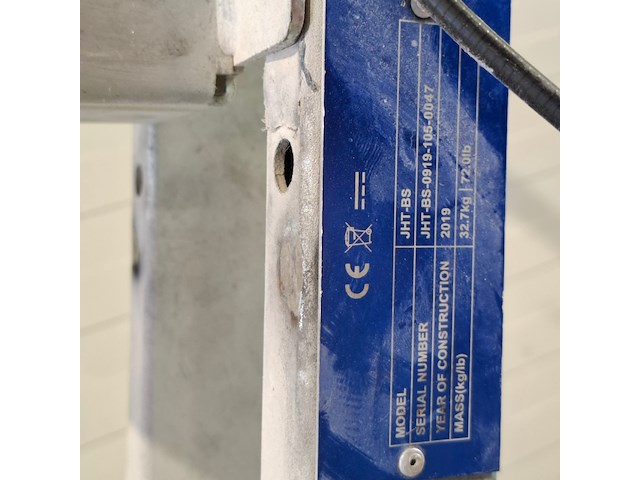 Trolley voor breekhamer 18kg makinex, easy hammer trolley, bouwjaar 2020 - afbeelding 6 van  6