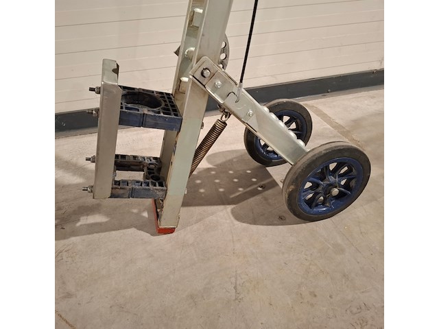 Trolley voor breekhamer 18kg makinex, easy hammer trolley, bouwjaar 2020 - afbeelding 5 van  6