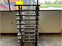 Trolley voor euronormkratten (10x) - afbeelding 1 van  3