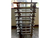 Trolley voor euronormkratten (10x) - afbeelding 3 van  3