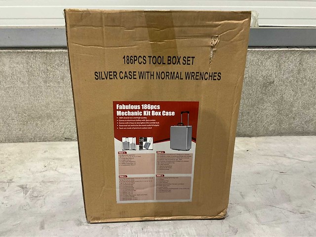 Trolly zilver - 2026 - 186 stuks - gereedschapswagen - afbeelding 10 van  10