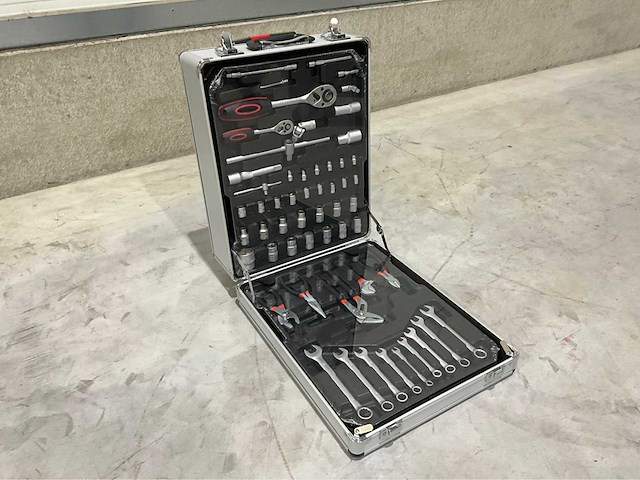 Trolly zilver - 2026 - 186 stuks - gereedschapswagen - afbeelding 1 van  5