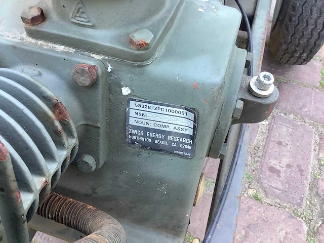 Tromeca mb380b luchtcompressor - afbeelding 5 van  7