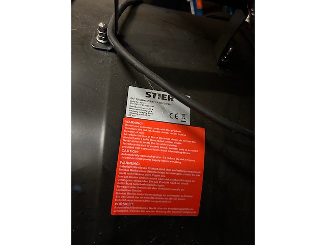 Trommelventilator, stier - afbeelding 4 van  5
