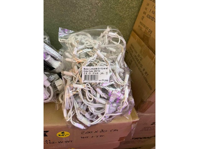 Tronix ijspegel kerstverlichting / buitenverlichting (135x) - afbeelding 5 van  5
