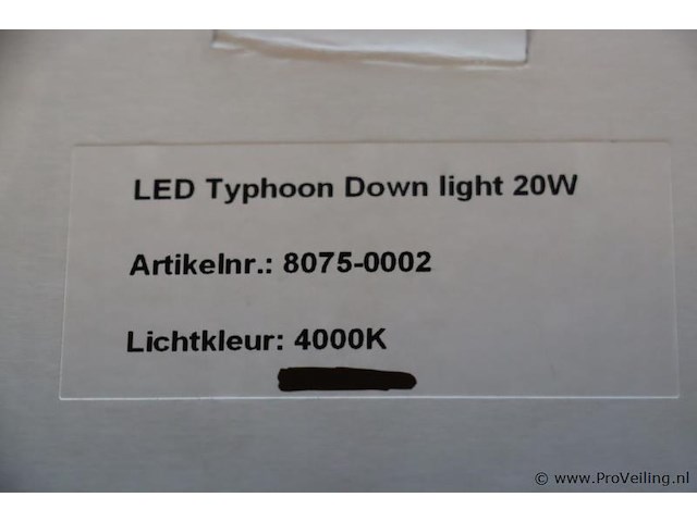 Tronix inbouwspots - down light eco 20/25w - 4 stuks - afbeelding 5 van  5