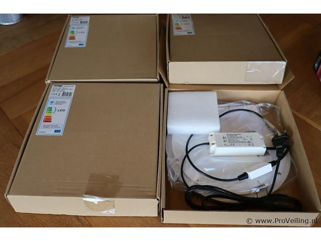 Tronix led inbouwspots incl. dimming led driver - 4 stuks - afbeelding 1 van  6