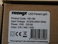 Tronix led inbouwspots incl. dimming led driver - 4 stuks - afbeelding 5 van  6