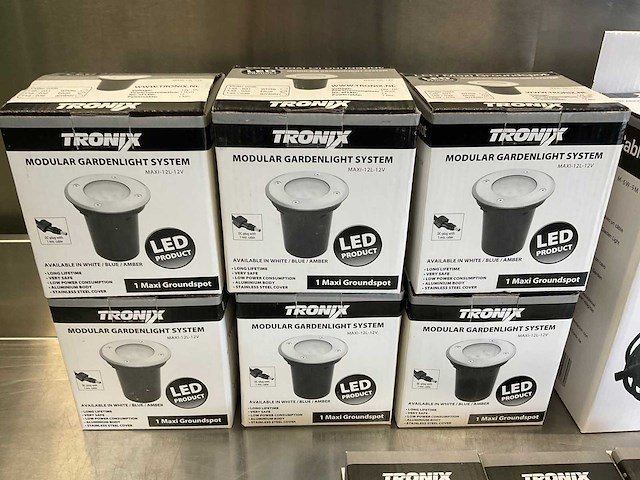 Tronix maxi modulair led grondspots - set - afbeelding 4 van  16