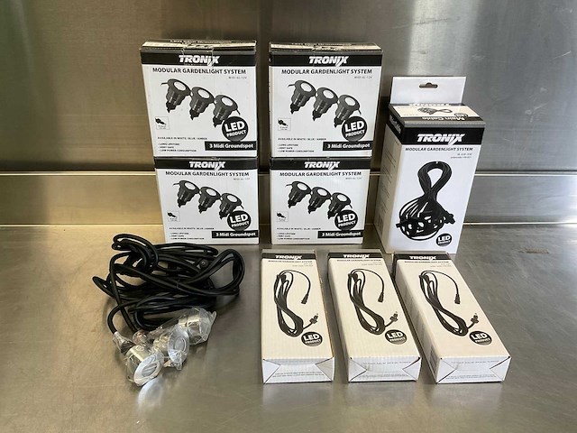 Tronix midi modulair led grondspots - set - afbeelding 1 van  11