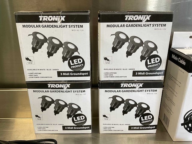 Tronix midi modulair led grondspots - set - afbeelding 5 van  11