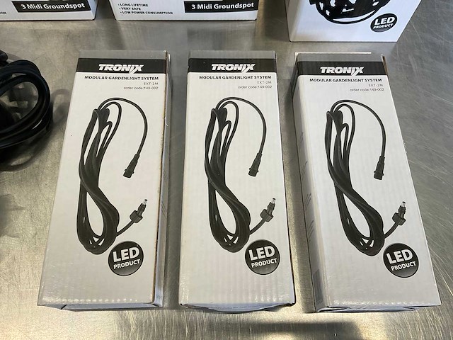 Tronix midi modulair led grondspots - set - afbeelding 1 van  1
