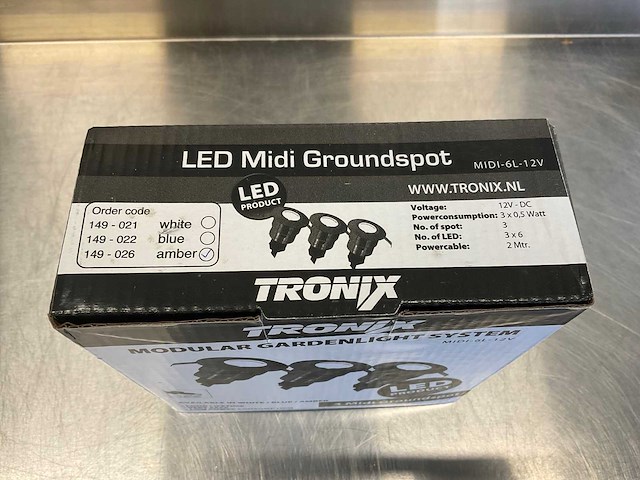 Tronix midi modulair led grondspots - set - afbeelding 7 van  11