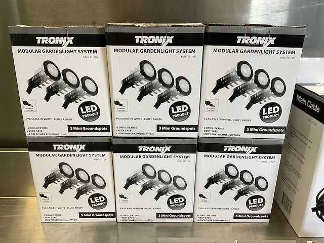 Tronix mini modulair led grondspots - set - afbeelding 8 van  14
