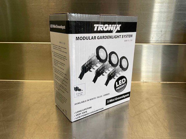 Tronix mini modulair led grondspots - set - afbeelding 12 van  14
