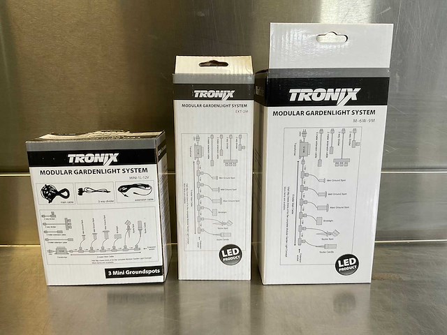 Tronix mini modulair led grondspots - set - afbeelding 6 van  14