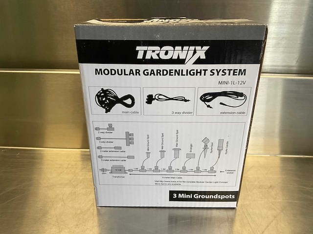 Tronix mini modulair led grondspots - set - afbeelding 9 van  14