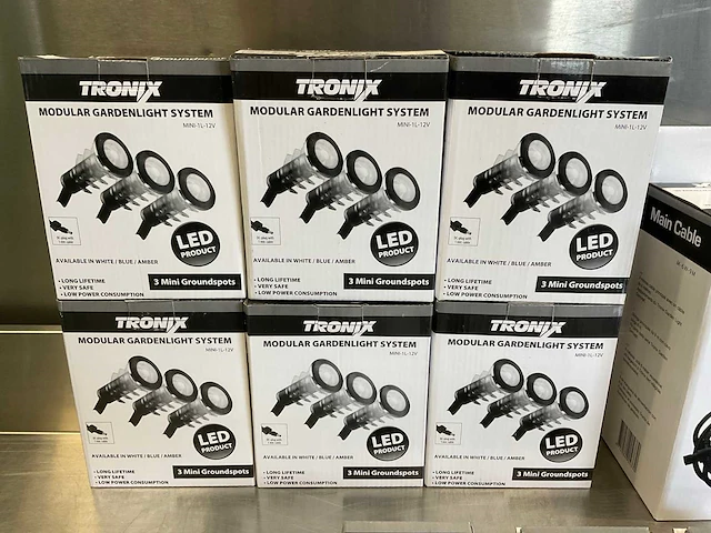 Tronix mini modulair led grondspots - set - afbeelding 8 van  14