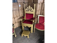 Troonstoel (2x) - afbeelding 1 van  1