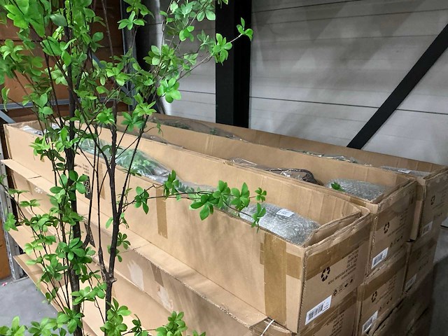 Tropaeolum kunstplanten h210cm (6x) - afbeelding 3 van  5