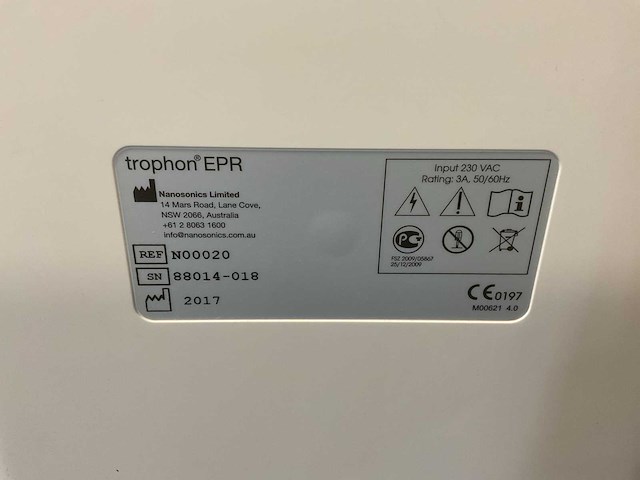 Trophon epr nanosonics desinfector - afbeelding 3 van  3