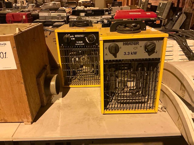 Trotec 3.3kw heater (2x) - afbeelding 1 van  5