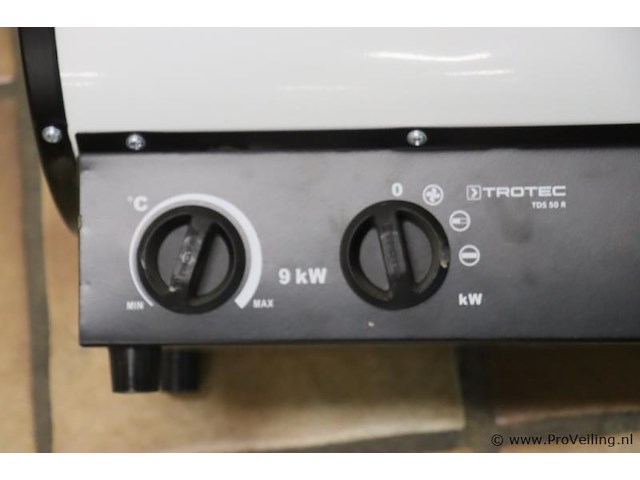 Trotec elektrische kachel tds 50 r 1.410.000.008 - afbeelding 7 van  7