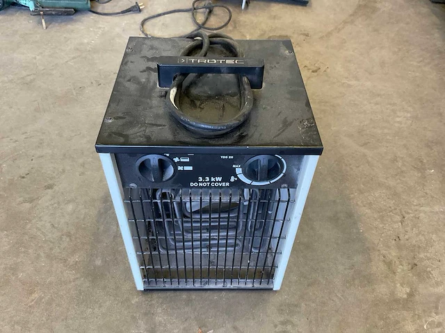 Trotec tds 20 elektrische kachel | 3,3kw - afbeelding 2 van  5