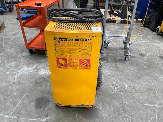 Trotec ttk600ax bouwdroger - afbeelding 2 van  5
