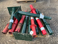 Trottoir afzetpaaltjes (12x) - afbeelding 1 van  1