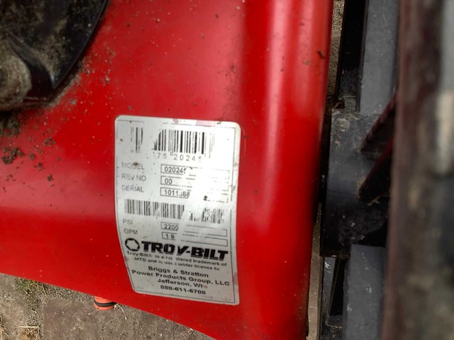 Troy-bilt 020245 hogedrukreiniger - afbeelding 4 van  4