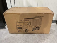 Truck champion rood elektrische kindervrachtwagen - afbeelding 35 van  57