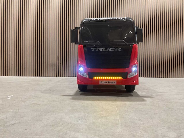 Truck champion rood elektrische kindervrachtwagen - afbeelding 24 van  52