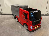 Truck champion rood elektrische kindervrachtwagen - afbeelding 47 van  52