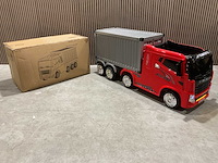 Truck champion rood elektrische kindervrachtwagen - afbeelding 13 van  58