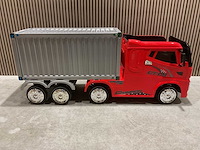 Truck champion rood elektrische kindervrachtwagen - afbeelding 16 van  58