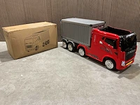 Truck champion rood elektrische kindervrachtwagen - afbeelding 13 van  58