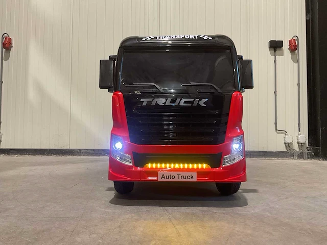 Truck champion rood elektrische kindervrachtwagen - afbeelding 52 van  58