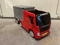 Truck champion rood elektrische kindervrachtwagen - afbeelding 53 van  58