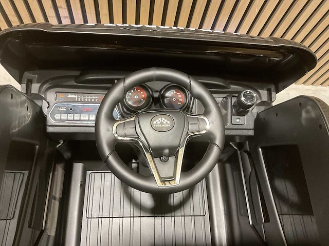 Truck champion zwart elektrische kindervrachtwagen - afbeelding 26 van  44