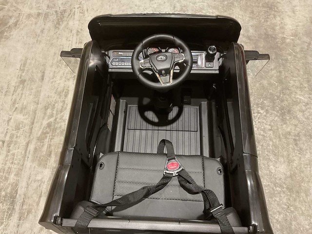 Truck champion zwart elektrische kindervrachtwagen - afbeelding 6 van  44