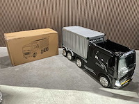 Truck champion zwart elektrische kindervrachtwagen - afbeelding 13 van  18
