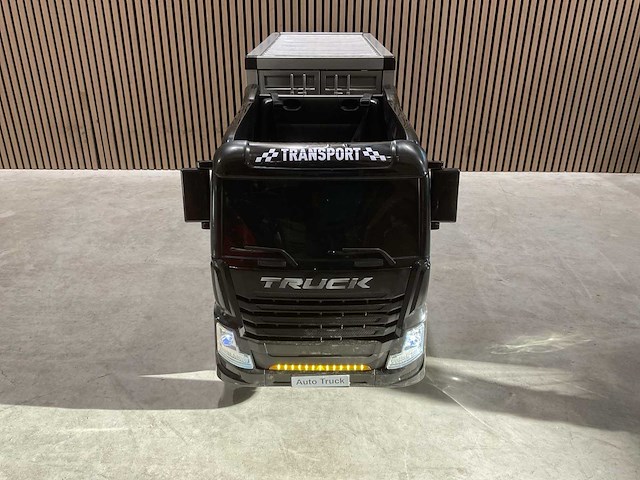 Truck champion zwart elektrische kindervrachtwagen - afbeelding 28 van  62