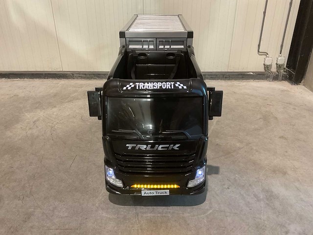 Truck champion zwart elektrische kindervrachtwagen - afbeelding 55 van  62