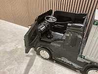 Truck champion zwart elektrische kindervrachtwagen - afbeelding 26 van  62