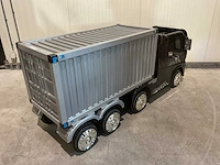 Truck champion zwart elektrische kindervrachtwagen - afbeelding 43 van  62