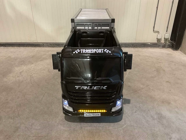 Truck champion zwart elektrische kindervrachtwagen - afbeelding 55 van  62
