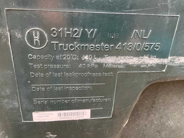 Truckmaster diesel opslagtank - afbeelding 6 van  6